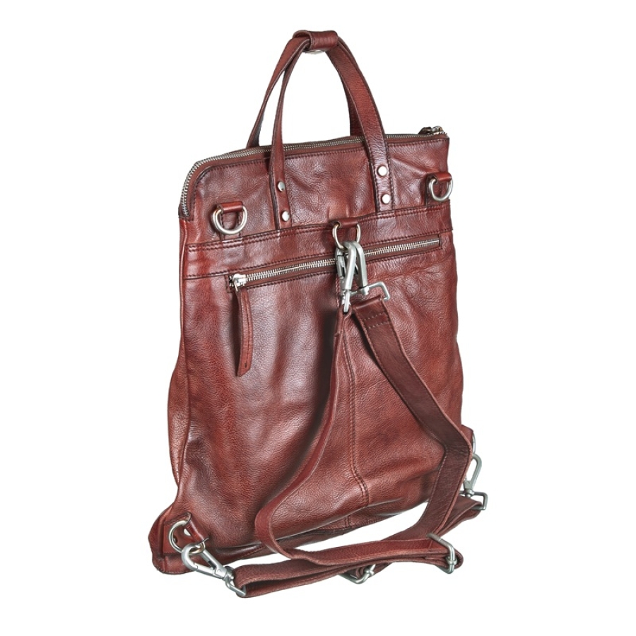 SHOPPER BACKPACK COGNAC
